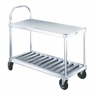 Metal Shelf Cart 600 lb Aluminum