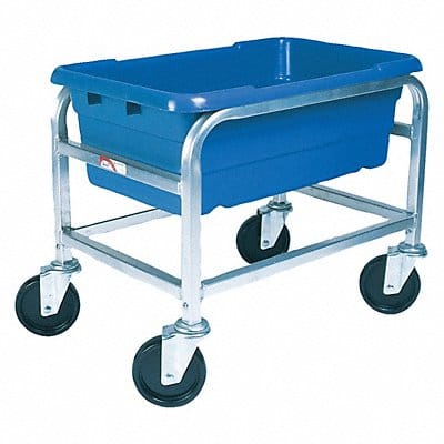 Tub Rack 600 lb Ld Cap. Aluminum Cart