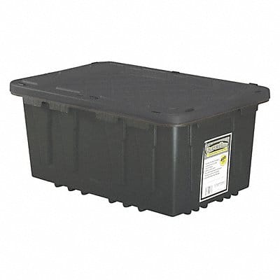 Storage Tote Plastic 27 gal