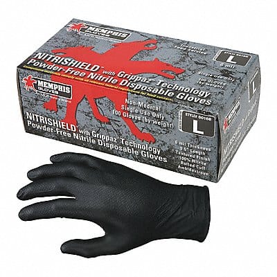 Disposable Gloves Nitrile M PK100