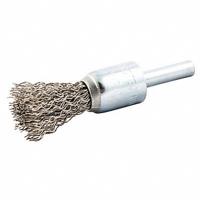 Crimped Wire End Brush Shank Size 1/4