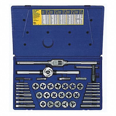 Tap/Die Set 41pc NC NF