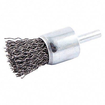 Crimped Wire End Brush Shank Size 1/4