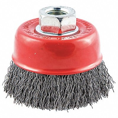 Crimped Wire Cup Brush 1 L Trim