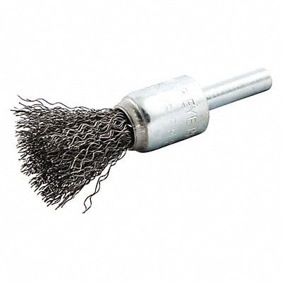 Crimped Wire End Brush Shank Size 1/4