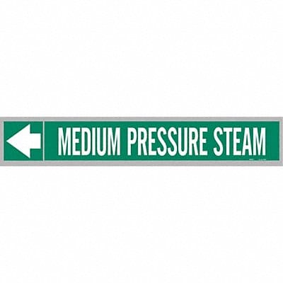 Pipe Marker Medium Pressure Steam