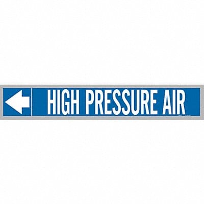 Pipe Marker High Pressure Air 2in H