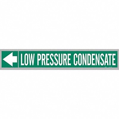 Pipe Marker Low Pressure Condensate