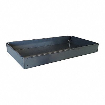 Service Cart Tray 200 lb Gray Steel