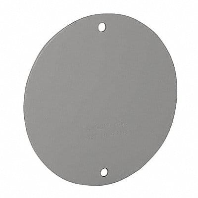 4In Round Weatherproof Cover Blank Gray