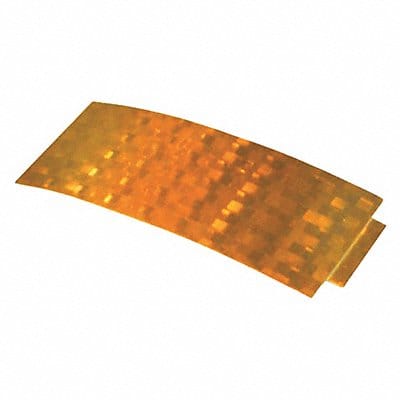 Reflector Rectangular Yellow 4-1/4 L