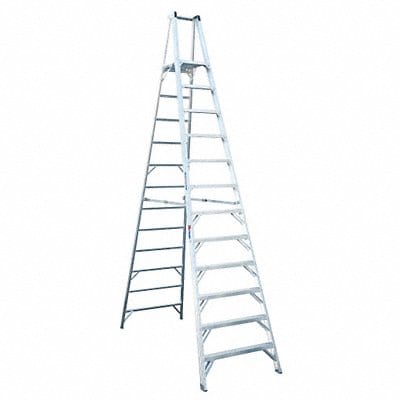 Platform Stepladder 12 ft Aluminum 300lb