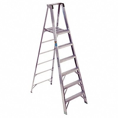 Platform Stepladder 6 ft Aluminum 300 lb