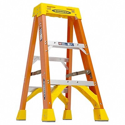 Stepladder 6200 H 3 ft Spread 23-1/8 In