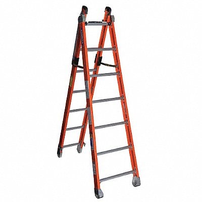 Combination Ladder H 7 ft Fiberglass