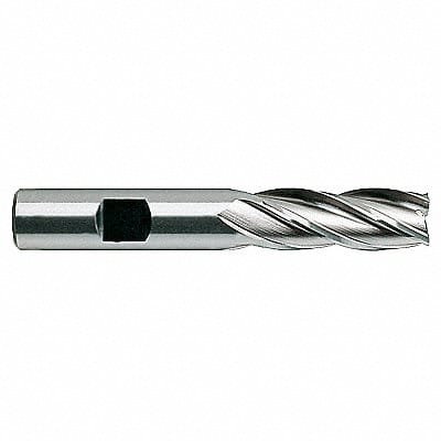 Sq. End Mill Single End HSS 9/64