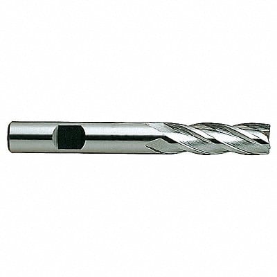 Sq. End Mill Single End HSS 1/4