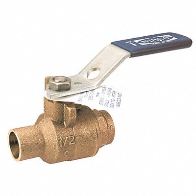 Bronze Ball Valve Sweat 3/4 in