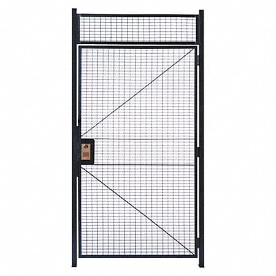 Hinged Gate 4 ft x 7 ft 3-1/4 In