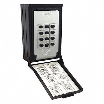 Lock Box Wall Mounting 7-Key Zinc Alloy