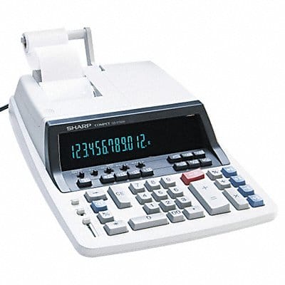 Commercial Calculator Printing 12 Digit