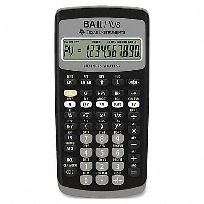 Financial Calculator LCD 10 Digit