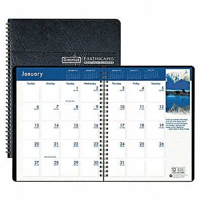 Monthly Planner Ruled 8-1/2x11 In.