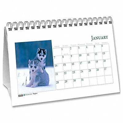 Monthly Calendar Tent 8-1/2x4-1/2 In