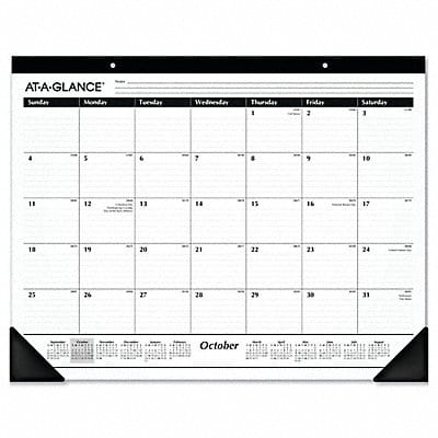 Desk Pad Calendar 22x17 In.