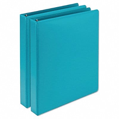 3-Ring Binder 1 Turquoise PK2