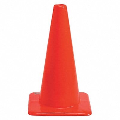 Traffic Cone Vinyl 8in. Dia Orange