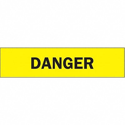 Barricade Tape Danger Black/Yellow 3inW