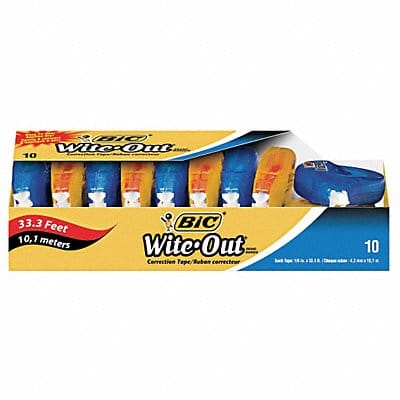 Correction Tape White PK10