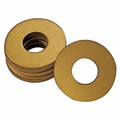 Grease Fitting Washer 1/4 in Gold PK25