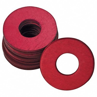 Grease Fitting Washer 1/4 in Red PK25