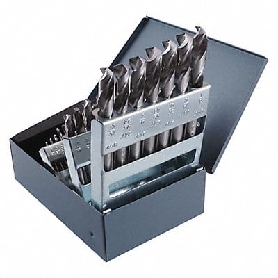 Screw Machine Drill Bit Set 29pc HSS