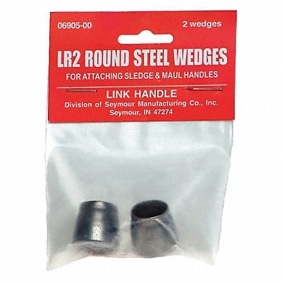 Wedge Round Steel 3/4 x 3/4 PK2