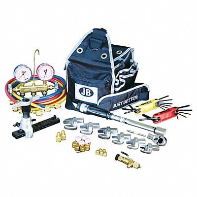 Mini-Split Tool Kit With 1/4 in H/P Hose