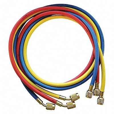 Manifold Hose Set 60 In Red Yellow Blue