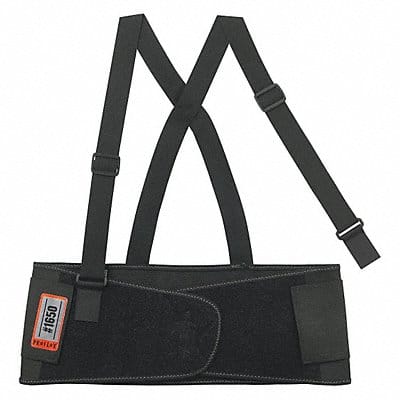 Back Support 2XL 42to46in 7-1/2inW Black