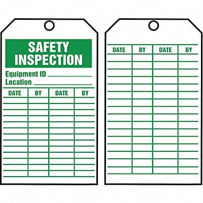 Inspection Tag Roll 6-1/4 x 3 PK250