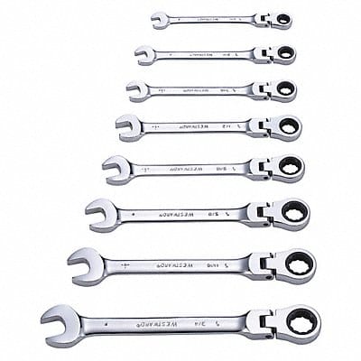 Combo Wrench St Steel Fll Plish Flexible