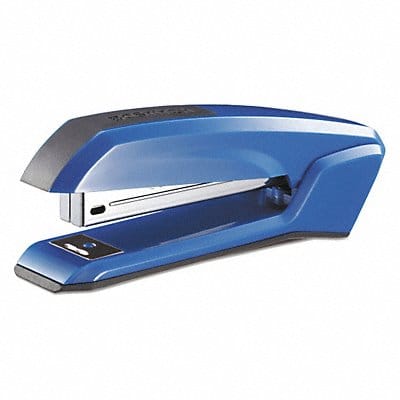 Desk Stapler Antimicrobial Blue