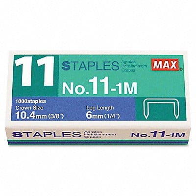 Staples For HD-11F Silver PK1000