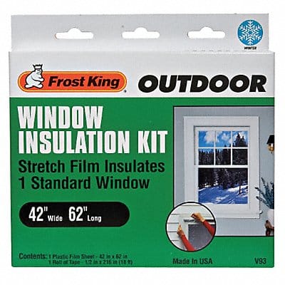 Window Kit Outdoor 42 x 62 In