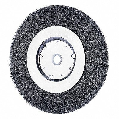 Crimped Wire Wheel Brush 10in 4200 rpm