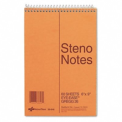 Steno Pad Gregg 6 x 9 Green