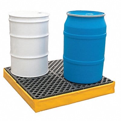 Spill Pallet P4 Flexible Model W/Drain