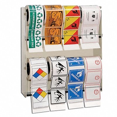 Manual Label Dispenser 2 Tier 23-1/2 H