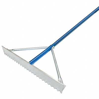 Asphalt Rake Magnesium 37 Tines 7 ft.